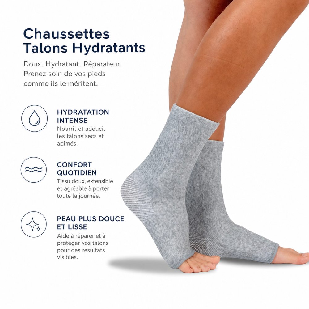 Premium Anti-Fatigue Manchons de pied en Bambou portés