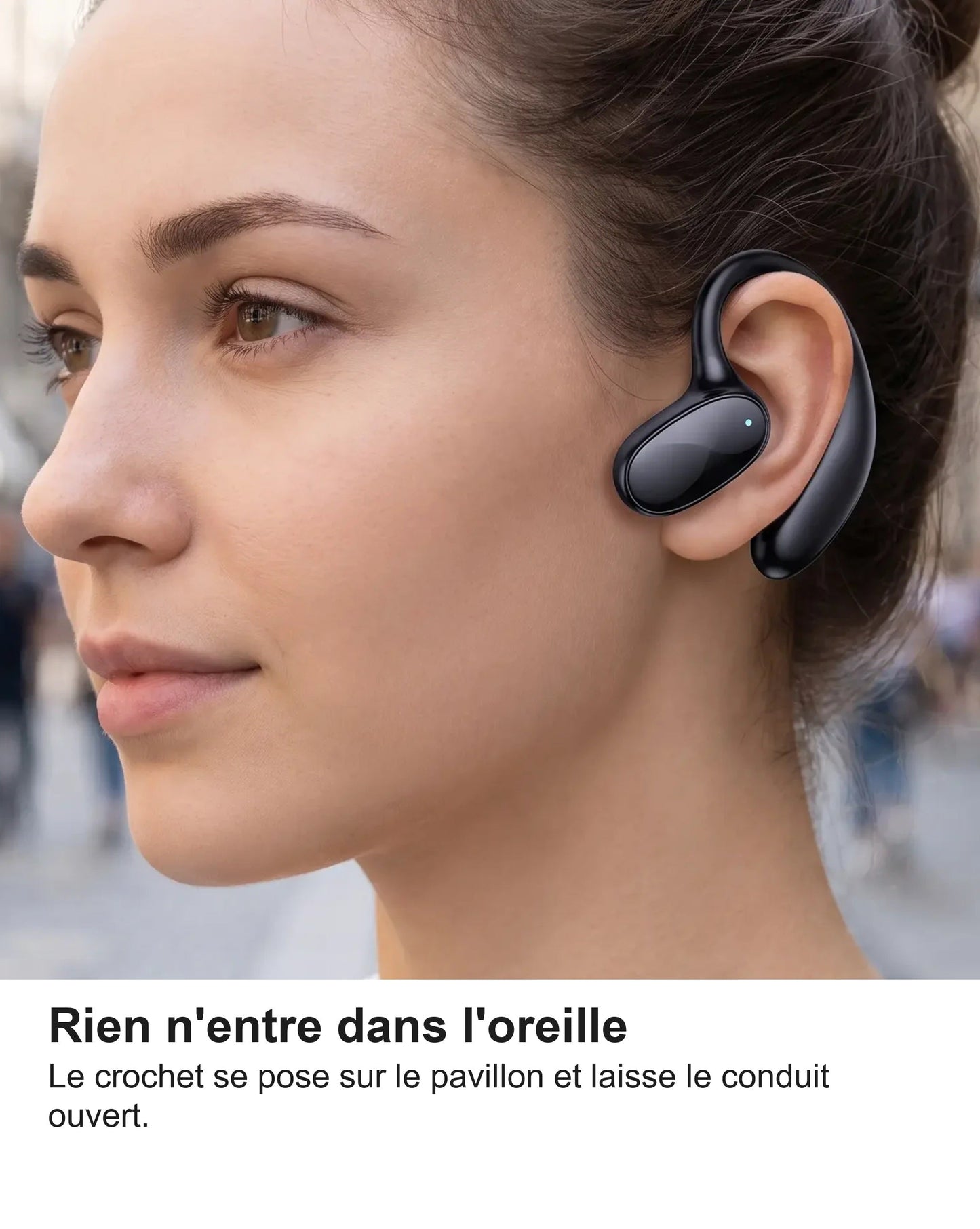 Écouteurs Traducteur Vocal Instantané 144 Langues, Oreille Libre